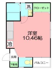 コーポ真の間取り画像