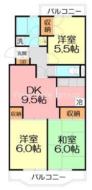 エスティアの間取り画像