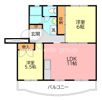 サニーコートマンションの間取り画像
