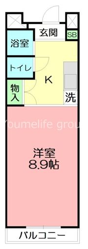 シカシン75ビルの間取り画像