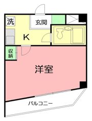 ビューハイツ湘南の間取り画像
