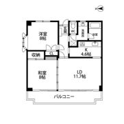 ジュネス小田原の間取り画像