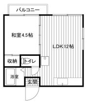 コーポシャルマンの間取り画像