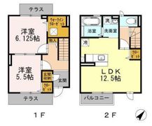 ライスフィールドハピネスBの間取り画像