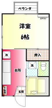 ハイムオーキットの間取り画像