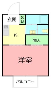 ビラマーサAの間取り画像