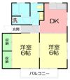 ビラマーサBの間取り画像