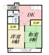 穂谷野コーポの間取り画像