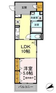 D-room surfside k2の間取り画像