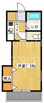 カーサ・ロッサの間取り画像