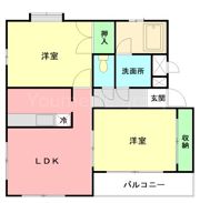 秀英フラッツの間取り画像