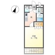 ベルローズの間取り画像