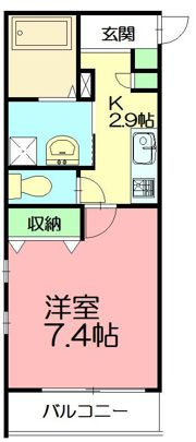 ファーストテラス鵠沼の間取り画像
