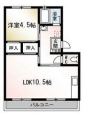 山口マンションの間取り画像
