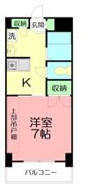 ラポール鶴嶺の間取り画像