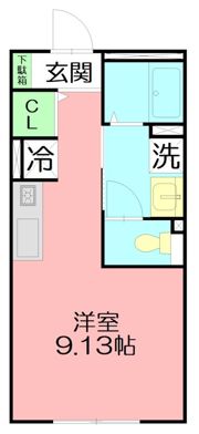 EAST OCEAN（イーストオーシャン）の間取り画像