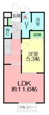 ラヴェールMYの間取り画像