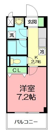 GLOIRE MANSIONの間取り画像