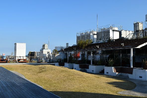 近くのラスカの杜まで442m（徒歩6分）