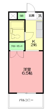 メゾン・ド・ドリーム横浜の間取り画像
