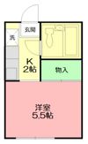 ホワイトハイツ東海大の間取り画像