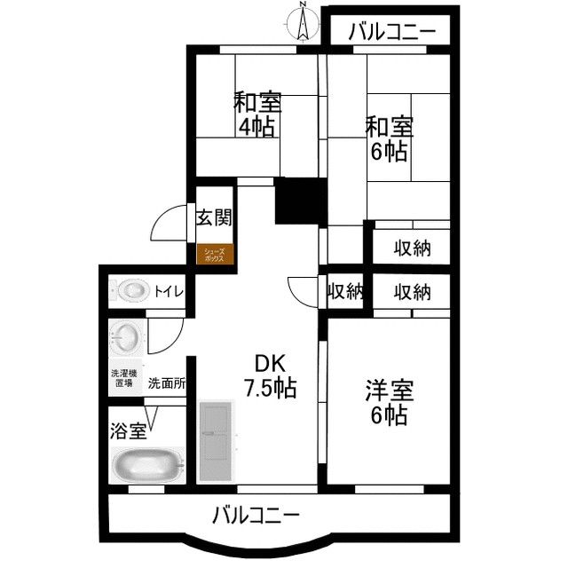 間取図