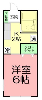 マルメゾン鶴巻北の間取り画像