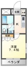 クレール湘南の間取り画像