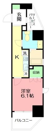 ザ・パーククロス藤沢の間取り画像
