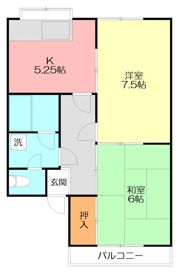 バーム88の間取り画像