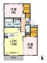 COCO湘南の間取り画像