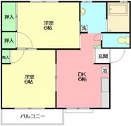 アーバン中山の間取り画像