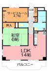 グランドゥール安藤の間取り画像