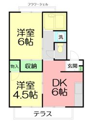 ホワイトオークIの間取り画像