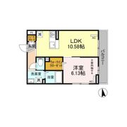 ラ・パージュ桜の間取り画像