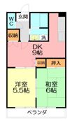 プラーズ榎木町の間取り画像