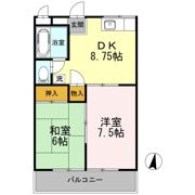 グリーンハイツIIの間取り画像