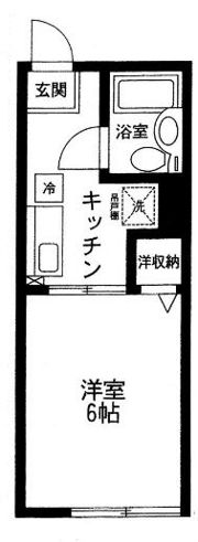 シティハイム マリオンミキの間取り画像