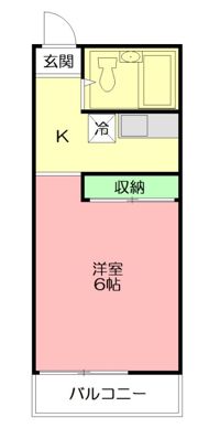 サザンコートの間取り画像