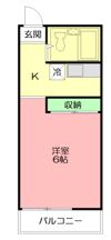 サザンコートの間取り画像