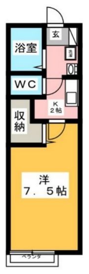 ルシオーレの間取り画像