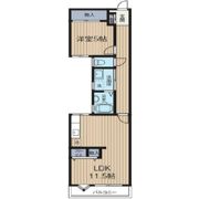 雅マンション龍城ヶ丘の間取り画像