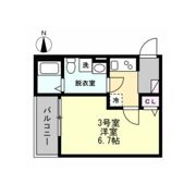 ベイルーム小田原の間取り画像