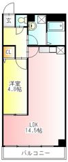 グレース吉川の間取り画像