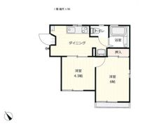 ハイムレクリオの間取り画像