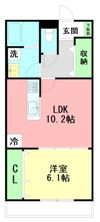 フォンターナ桜台の間取り画像