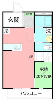 アレーズ湘南の間取り画像