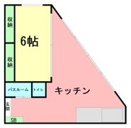 中ノ町荘 東棟の間取り画像