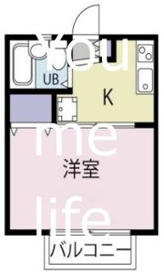 クロノス藤沢六会の間取り画像