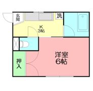コーポ江藤の間取り画像
